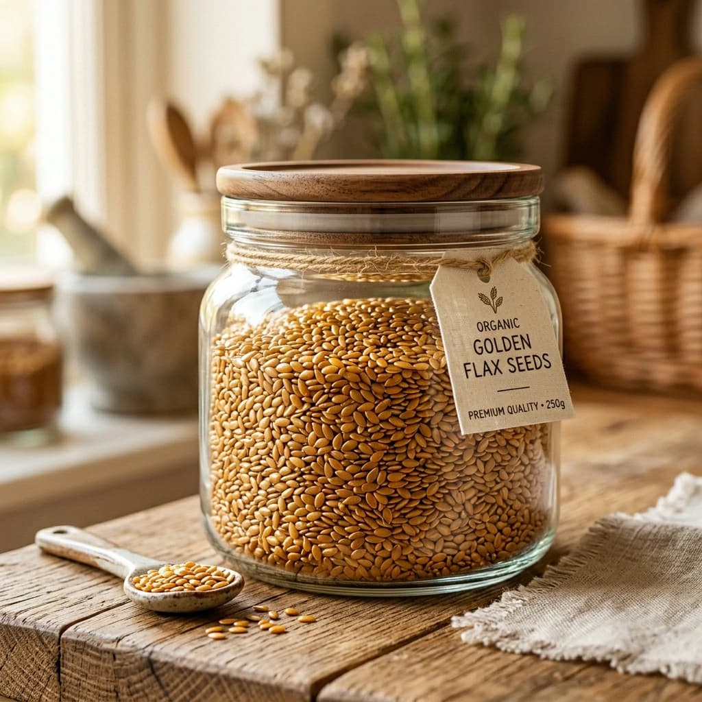 Organic Golden Flax Seeds