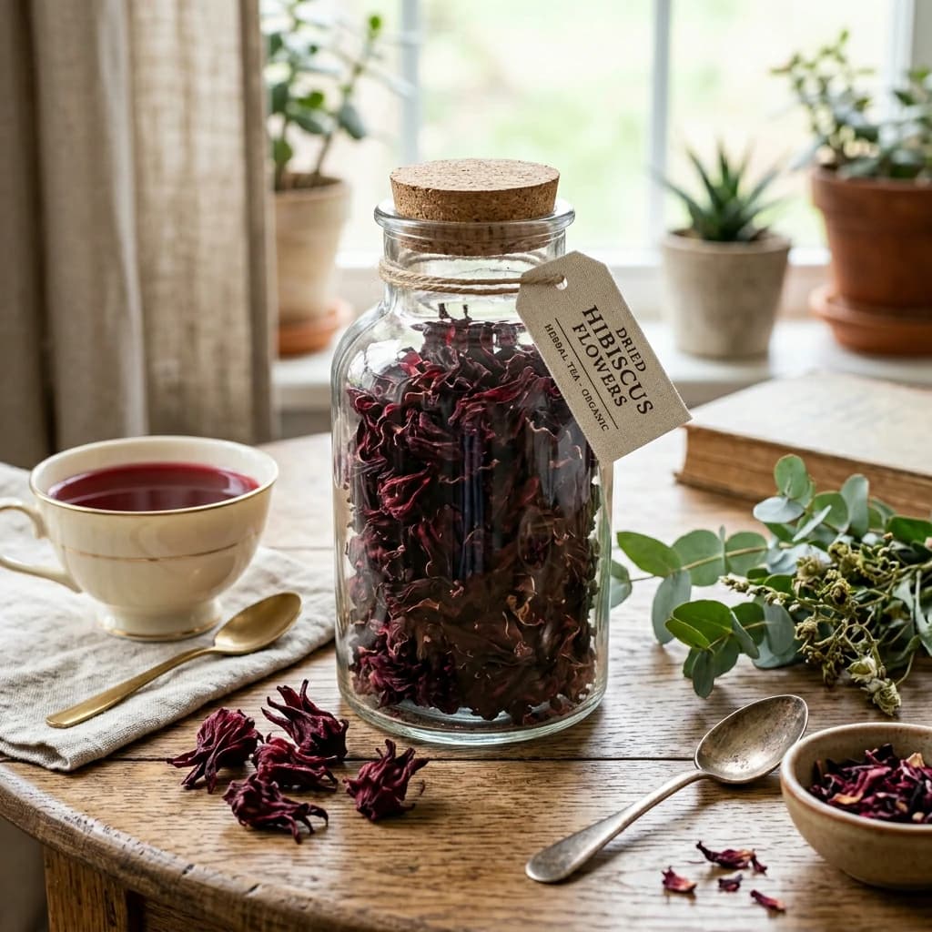 Organic Hibiscus Flower Tea