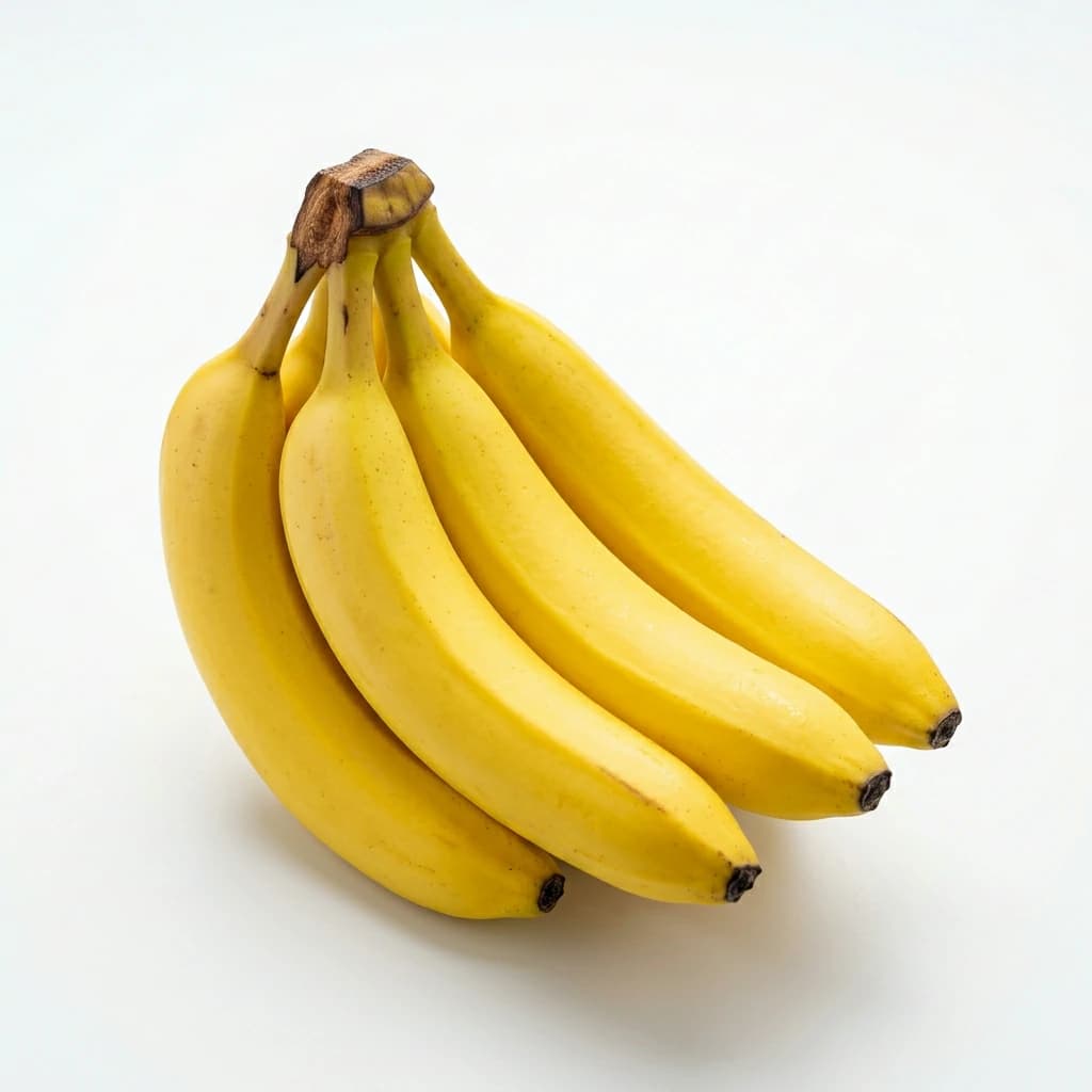 Naturally Ripened Banana Bunch